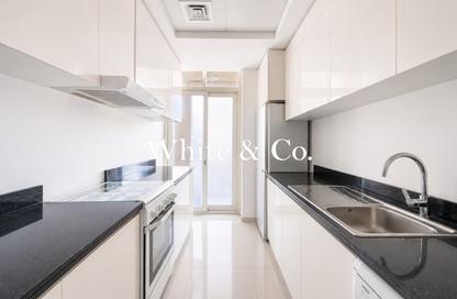 Apartment - 3 Bedrooms - 4 Bathrooms for rent in Ghalia Tower - District 18 - Jumeirah Village Circle - Dubai