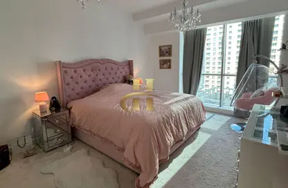 Apartment - 1 Bedroom - 2 Bathrooms for rent in The Waves Tower A - The Waves - Dubai Marina - Dubai