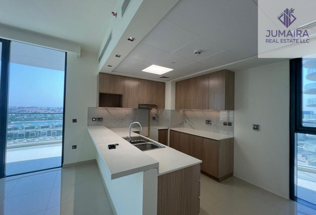High-Floor 2BR + Maid | Stunning Sea & Lagoon View