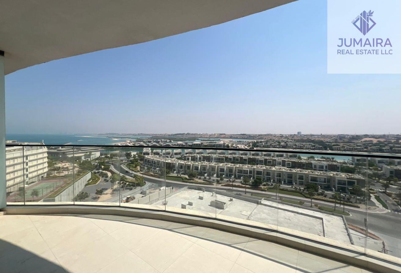 High-Floor 2BR + Maid | Stunning Sea & Lagoon View