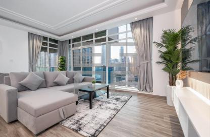 Apartment - 2 Bedrooms - 3 Bathrooms for rent in Opal Tower Marina - Dubai Marina - Dubai
