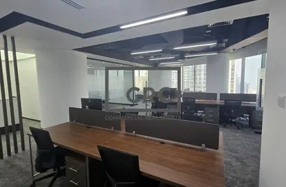 Office Space - Studio - 1 Bathroom for rent in Almas Tower - Jumeirah Lake Towers - Dubai