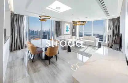 Apartment - 3 Bedrooms - 3 Bathrooms for rent in Palm View - Dubai Media City - Dubai