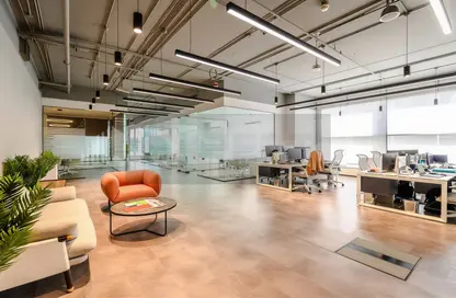 Office Space - Studio - 1 Bathroom for rent in Burj Daman - DIFC - Dubai