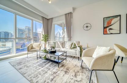 Apartment - 1 - 2 for rent in Vezul Residence - Business Bay - Dubai