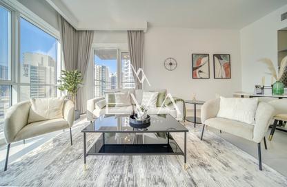 Apartment - 1 - 2 for rent in Vezul Residence - Business Bay - Dubai