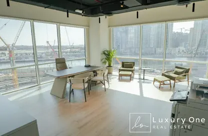 Office Space - 1 Bedroom - 1 Bathroom for rent in Bay Square Building 8 - Bay Square - Business Bay - Dubai