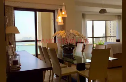 Apartment - 3 Bedrooms - 3 Bathrooms for rent in Rimal 5 - Rimal - Jumeirah Beach Residence - Dubai