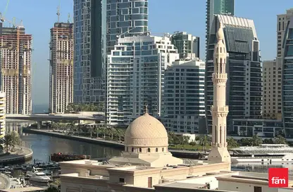 Apartment - 1 Bathroom for rent in Escan Tower - Dubai Marina - Dubai