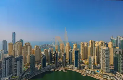 Apartment - 3 Bedrooms - 4 Bathrooms for sale in Vida Residences Dubai Marina - Dubai Marina - Dubai