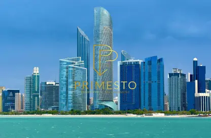 Apartment - 3 Bedrooms - 4 Bathrooms for rent in Wave tower - Corniche Road - Abu Dhabi