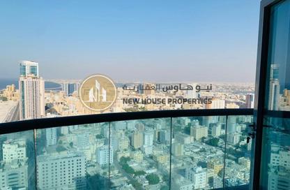 Apartment - 2 Bedrooms - 3 Bathrooms for sale in Ajman Corniche Residences - Ajman Corniche Road - Ajman