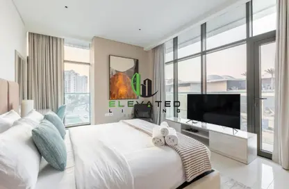 Apartment - Studio - 1 Bathroom for rent in Seven Palm - Palm Jumeirah - Dubai