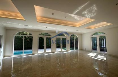 Villa - 5 - 6 for rent in Olive Point - Jumeirah Golf Estates - Dubai