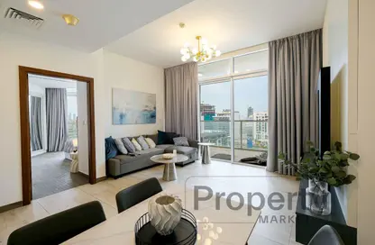Apartment - 1 Bedroom - 2 Bathrooms for rent in Hameni Tower - District 15 - Jumeirah Village Circle - Dubai