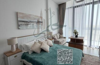Apartment - Studio - 1 Bathroom for rent in Blue Beach Residence - Ajmal Makan City - Sharjah Waterfront City - Sharjah