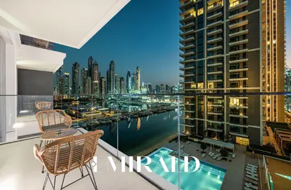 Apartment - 2 Bedrooms - 2 Bathrooms for rent in Beach Mansion Tower 2 - Beach Mansion - EMAAR Beachfront - Dubai Harbour - Dubai