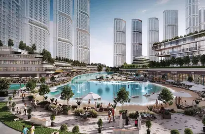 Apartment - 1 Bedroom - 1 Bathroom for sale in 350 Riverside Crescent - Sobha Hartland II - Bukadra - Dubai