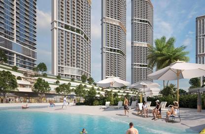 Apartment - 1 Bedroom - 1 Bathroom for sale in 350 Riverside Crescent - Sobha Hartland II - Bukadra - Dubai