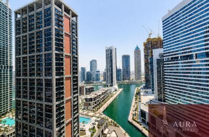 Apartment - 2 - 2 for rent in Peninsula Two - Peninsula - Business Bay - Dubai
