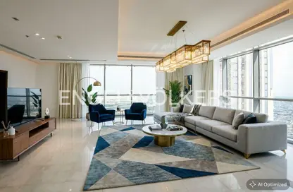 بنتهاوس - 5 غرف نوم - 7 حمامات للايجار في ميرا - مدينة الحبتور - الخليج التجاري - دبي