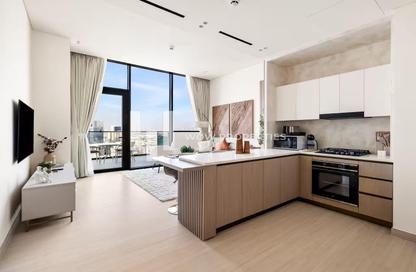 Apartment - 1 Bedroom - 2 Bathrooms for rent in Binghatti Royale - District 18 - Jumeirah Village Circle - Dubai