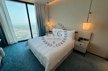 Apartment - 1 Bedroom - 2 Bathrooms for rent in Jumeirah Gate Tower 2 - The Address Jumeirah Resort and Spa - Jumeirah Beach Residence - Dubai