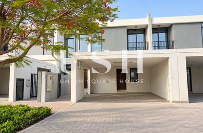 Townhouse - 3 - 4 for rent in Casa Flores - Green Community Motor City - Motor City - Dubai