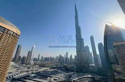 شقة - غرفة نوم - 2 حمامات للايجار في جادة كمبينسكي - وسط مدينة دبي - دبي