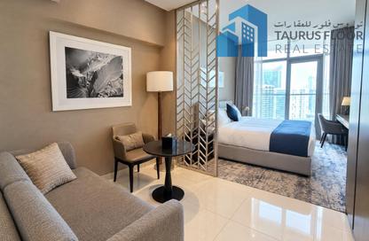 Apartment - Studio - 1 for rent in Damac Maison Prive A - Damac Maison Prive - Business Bay - Dubai