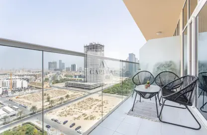 Apartment - 1 Bedroom - 2 Bathrooms for rent in Ghalia Tower - District 18 - Jumeirah Village Circle - Dubai