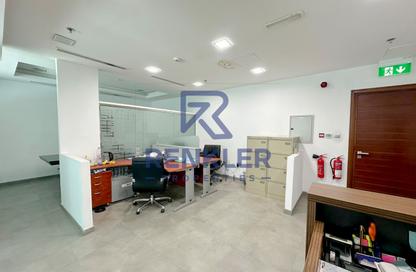 Office Space - Studio - 1 Bathroom for rent in The Prime Tower - Business Bay - Dubai