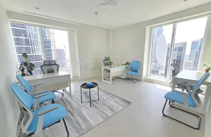 Business Centre - Studio - 2 Bathrooms for rent in The Burlington - Business Bay - Dubai
