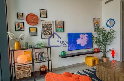 Apartment - 1 Bedroom - 1 Bathroom for rent in Sobha Hartland Waves - Sobha Hartland - Mohammed Bin Rashid City - Dubai