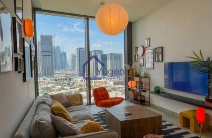 Apartment - 1 Bedroom - 1 Bathroom for rent in Sobha Hartland Waves - Sobha Hartland - Mohammed Bin Rashid City - Dubai