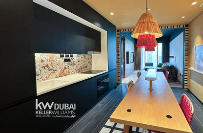 Apartment - 1 Bedroom - 2 Bathrooms for rent in Mama Shelter Residences - Business Bay - Dubai