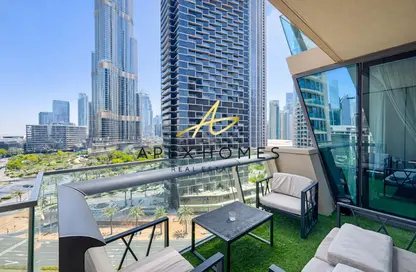 Apartment - 2 Bedrooms - 3 Bathrooms for rent in Burj Vista 2 - Burj Vista - Downtown Dubai - Dubai