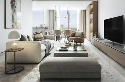 Apartment - 1 - 2 for sale in 320 Riverside Crescent - Sobha Hartland II - Bukadra - Dubai