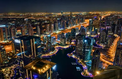 Apartment - 1 Bedroom - 2 Bathrooms for rent in Princess Tower - Dubai Marina - Dubai