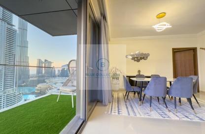 Apartment - 2 Bedrooms - 2 Bathrooms for rent in Boulevard Point - Downtown Dubai - Dubai