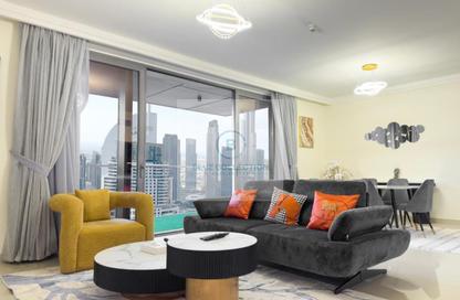 Apartment - 2 Bedrooms - 2 Bathrooms for rent in Boulevard Point - Downtown Dubai - Dubai