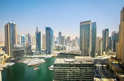 Apartment - 1 Bedroom - 2 Bathrooms for rent in Bay Central West - Bay Central - Dubai Marina - Dubai