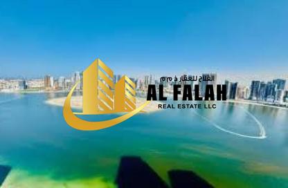 شقة - 2 غرف نوم - 2 حمامات للايجار في شارع التعاون الجديد - التعاون - الشارقة