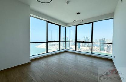 Apartment - 3 - 4 for rent in La Plage Tower - Al Mamzar - Sharjah - Sharjah
