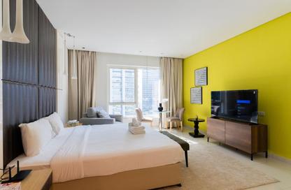 Apartment - Studio - 1 Bathroom for rent in DAMAC Maison Canal Views - Business Bay - Dubai