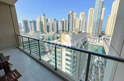 شقة - 2 غرف نوم - 3 حمامات للايجار في المجرة  1 - المجرة - دبي مارينا - دبي