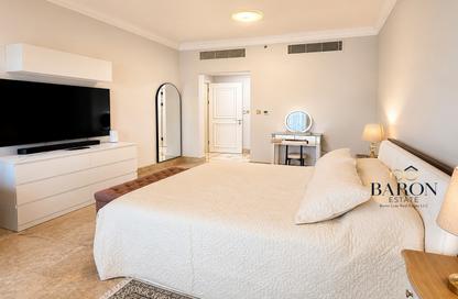 Apartment - 1 - 2 for rent in The Fairmont Palm Residence South - The Fairmont Palm Residences - Palm Jumeirah - Dubai
