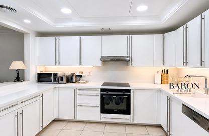 Apartment - 1 - 2 for rent in The Fairmont Palm Residence South - The Fairmont Palm Residences - Palm Jumeirah - Dubai