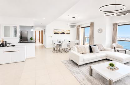 Apartment - 3 Bedrooms - 3 Bathrooms for rent in Shams 4 - Shams - Jumeirah Beach Residence - Dubai
