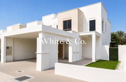 Townhouse - 4 - 2 for rent in Hayat Townhouses - Town Square - Dubai